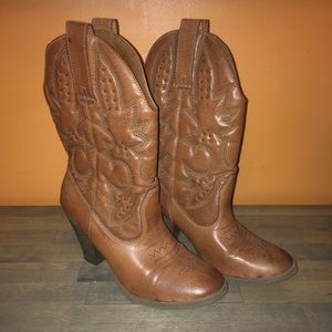Cowboy Boots with Heel